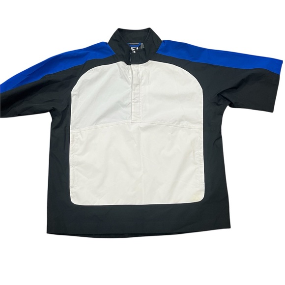 Men’s FootJoy DryJoys short sleeve 1/4 zip golf windbreaker XL - Picture 6 of 9